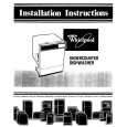 WHIRLPOOL DU1098XRW0 Installation Manual