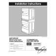 WHIRLPOOL CSP2740KQ3 Installation Manual