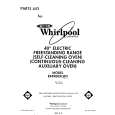 WHIRLPOOL RF4900XLW3 Parts Catalog