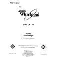 WHIRLPOOL LG5606XPW0 Parts Catalog
