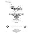 WHIRLPOOL RF396PXVW1 Parts Catalog
