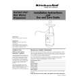 WHIRLPOOL KHWS160NCR0 Installation Manual