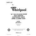 WHIRLPOOL SE953PSKT1 Parts Catalog