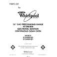 WHIRLPOOL SF5340ERW4 Parts Catalog