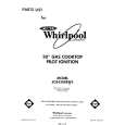 WHIRLPOOL SC8430SRW2 Parts Catalog