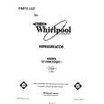 WHIRLPOOL ET18HKXSW01 Parts Catalog