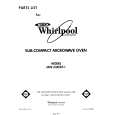 WHIRLPOOL MW1500XP1 Parts Catalog