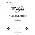 WHIRLPOOL RF3000XVW1 Parts Catalog