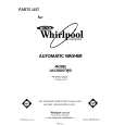 WHIRLPOOL LA5300XTW0 Parts Catalog