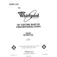WHIRLPOOL RB2000XVN1 Parts Catalog