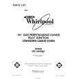 WHIRLPOOL SF0140SRW1 Parts Catalog