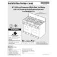 WHIRLPOOL KDRP487MSS00 Installation Manual