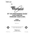 WHIRLPOOL SF0100SYN0 Parts Catalog