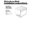 WHIRLPOOL KEDC105WAL0 Installation Manual