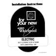 WHIRLPOOL RS575PXR0 Installation Manual