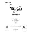 WHIRLPOOL ET18VKXRWR3 Parts Catalog
