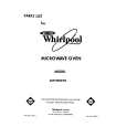 WHIRLPOOL MW7500XW0 Parts Catalog