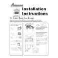 WHIRLPOOL ACF3315AK Installation Manual