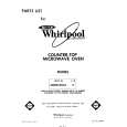 WHIRLPOOL MW8520XL9 Parts Catalog
