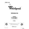 WHIRLPOOL ET16JKXLWR0 Parts Catalog