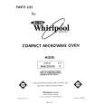 WHIRLPOOL MW1501XW0 Parts Catalog