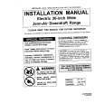 WHIRLPOOL JES9860ACW Installation Manual