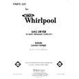 WHIRLPOOL LG5801XMW0 Parts Catalog