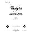 WHIRLPOOL RS675PXV0 Parts Catalog