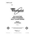 WHIRLPOOL RF377PXXW2 Parts Catalog