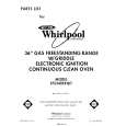 WHIRLPOOL SF5340ERN7 Parts Catalog