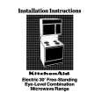 WHIRLPOOL KEES705SAB1 Installation Manual