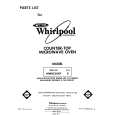 WHIRLPOOL MW8520XP0 Parts Catalog