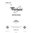 WHIRLPOOL LE3000XSW0 Parts Catalog