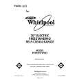 WHIRLPOOL RF395PXWW2 Parts Catalog