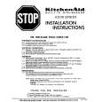 WHIRLPOOL KDS20 Installation Manual