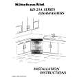 WHIRLPOOL KUDS21CS0 Installation Manual