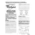 WHIRLPOOL RF0100XKW1 Installation Manual