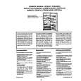 WHIRLPOOL CFU1535GRW Owners Manual