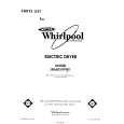 WHIRLPOOL LE6605XPW1 Parts Catalog