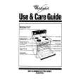 WHIRLPOOL RF387PXWW0 Owners Manual