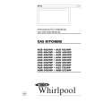 WHIRLPOOL AGB 489/WP Installation Manual