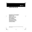 WHIRLPOOL BMZE 4000/A IN Owners Manual