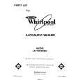 WHIRLPOOL LA7700XPW4 Parts Catalog