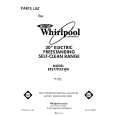 WHIRLPOOL RF377PXXW0 Parts Catalog