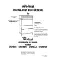 WHIRLPOOL CHCH8WS Installation Manual
