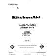 WHIRLPOOL KUDI22GT1 Parts Catalog