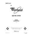 WHIRLPOOL LE3300XPW0 Parts Catalog