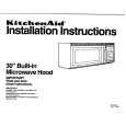 WHIRLPOOL KHMS105WBL1 Installation Manual