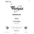 WHIRLPOOL ET18SCXMWR0 Parts Catalog