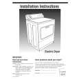 WHIRLPOOL GEQ8821KT0 Installation Manual